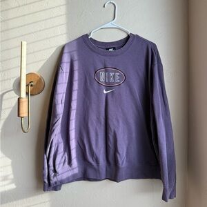 Nike Dark Purple Crewneck Sweatshirt